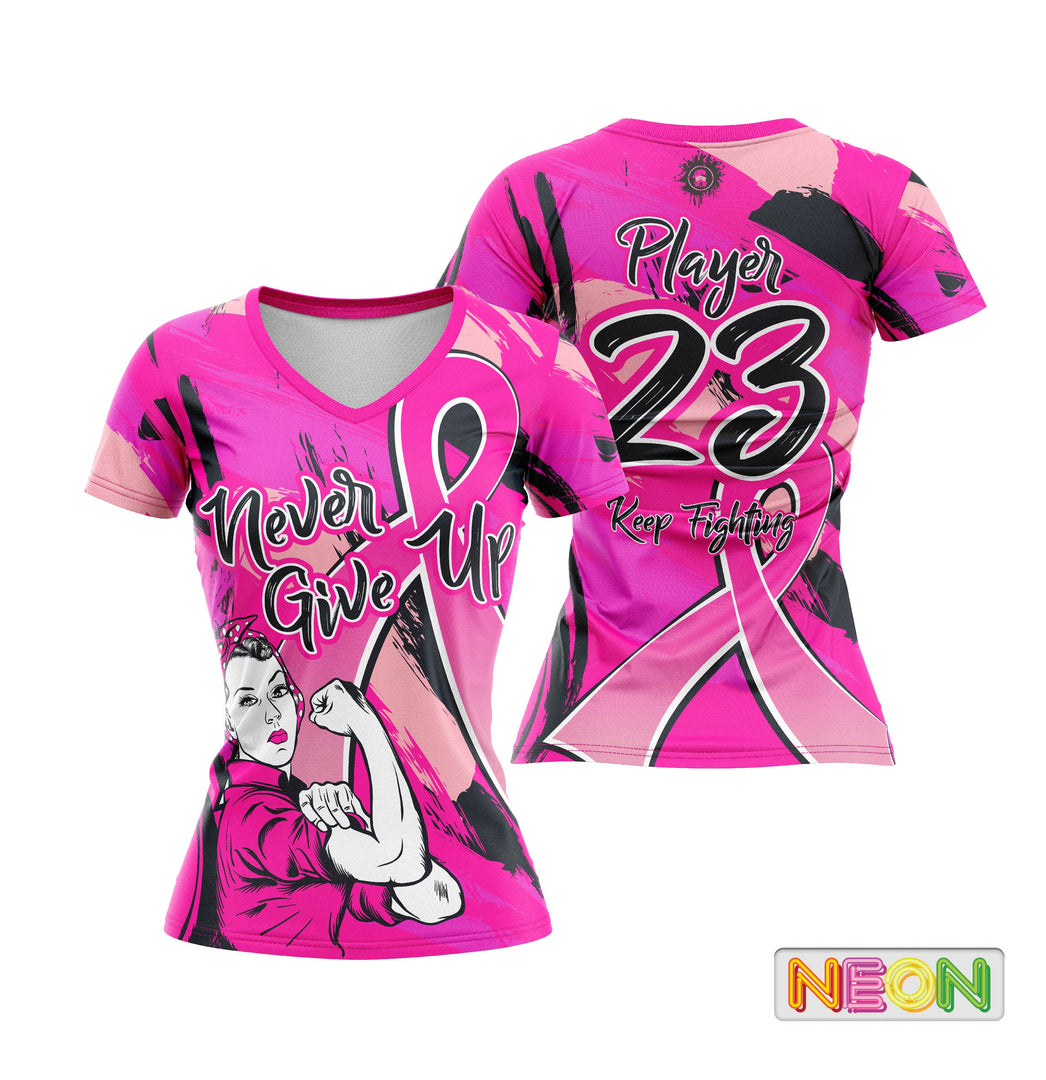 NGU Breast Cancer Awareness Women's full dye jersey
