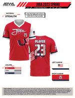Load image into Gallery viewer, Joba Baseball Red Full Dye Game Jersey
