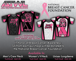 Load image into Gallery viewer, Stay Strong Womens Full Dye Jersey Cancer Awareness
