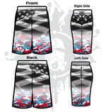 Load image into Gallery viewer, &#39;MERICA Men&#39;s Full-Dye Shorts
