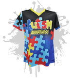 Load image into Gallery viewer, Autism Awareness Womens Full Dye Jersey
