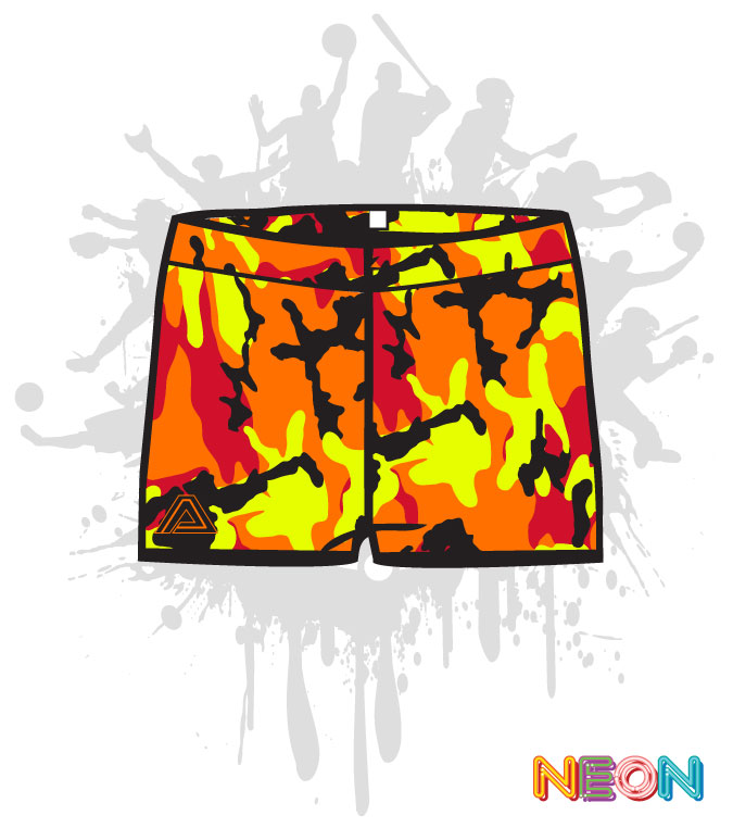 Camo Women's Compression Shorts