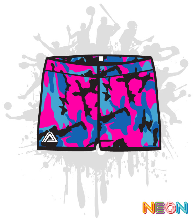 Camo Women's Compression Shorts