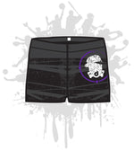 Load image into Gallery viewer, Distressed Women&#39;s Compression Shorts
