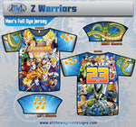Load image into Gallery viewer, Z Warriors Mens Full Dye Jersey
