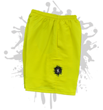 Load image into Gallery viewer, ATWL Neon Yellow Micro Shorts
