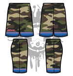 Load image into Gallery viewer, Camo Tron Men&#39;s Full Dye Shorts
