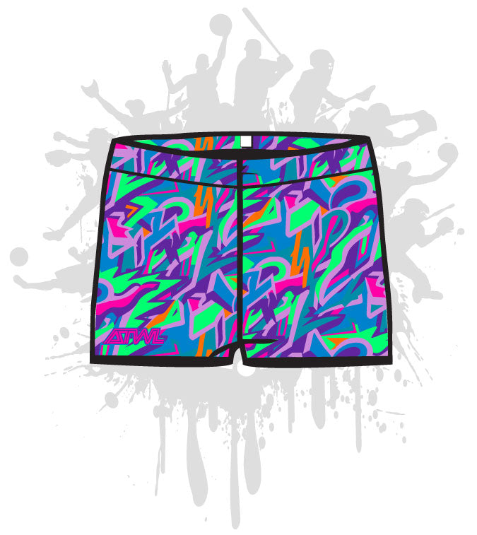 Wild Women's Compression Shorts