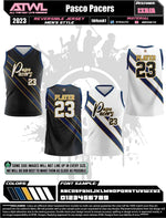 Load image into Gallery viewer, Pasco Pacers Full Dye Reversible Basketball Jersey
